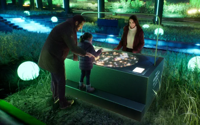 ひかりの花あそび