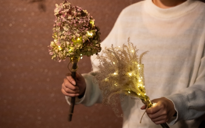 【冬季限定】植物のペンライト
