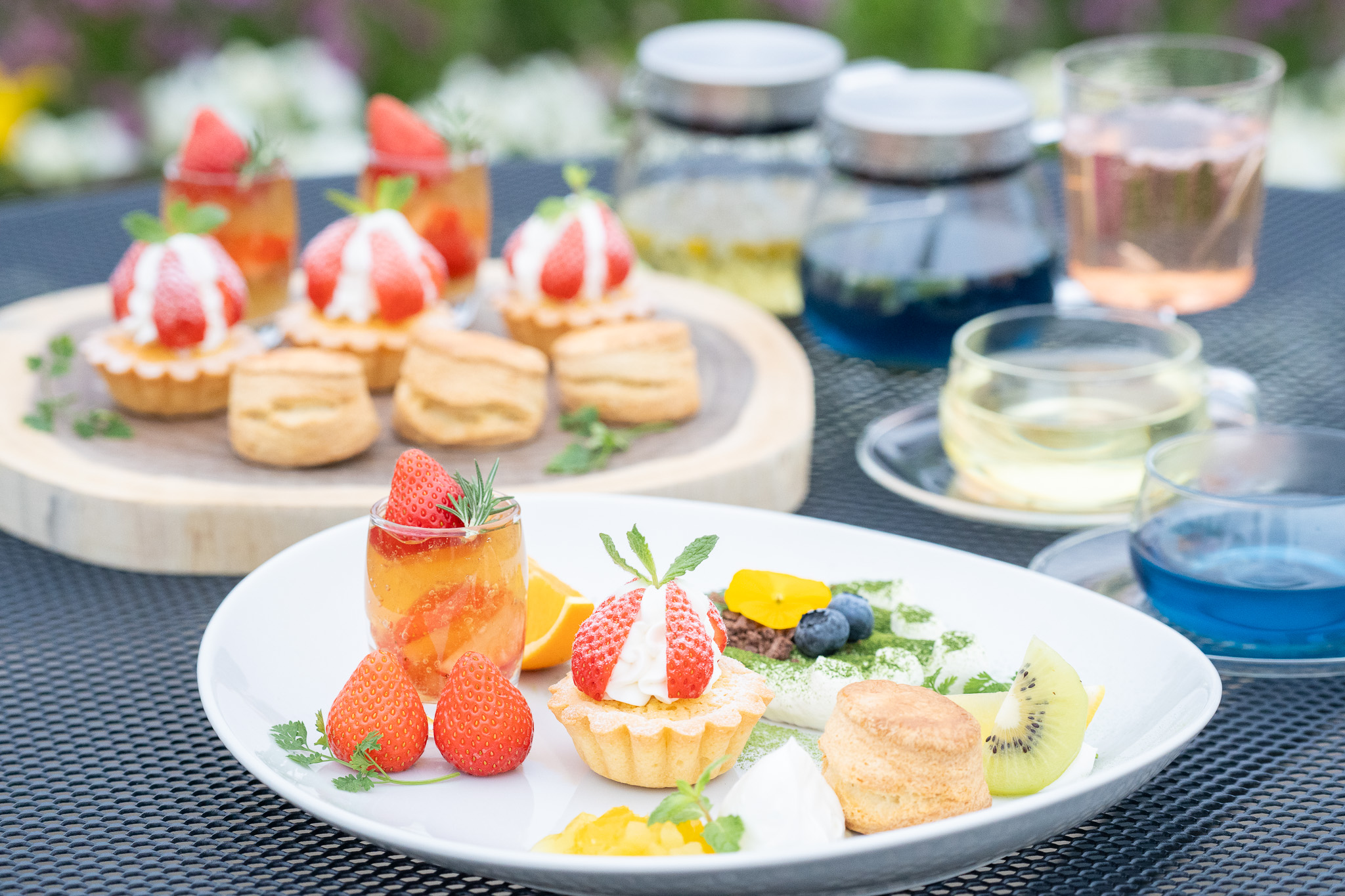 サムネイル: ガーデンブーケのアフタヌーンティー